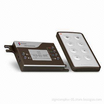 Mini RGB LED Controllers with 12/24V DC Input Voltage and 4A Output Current